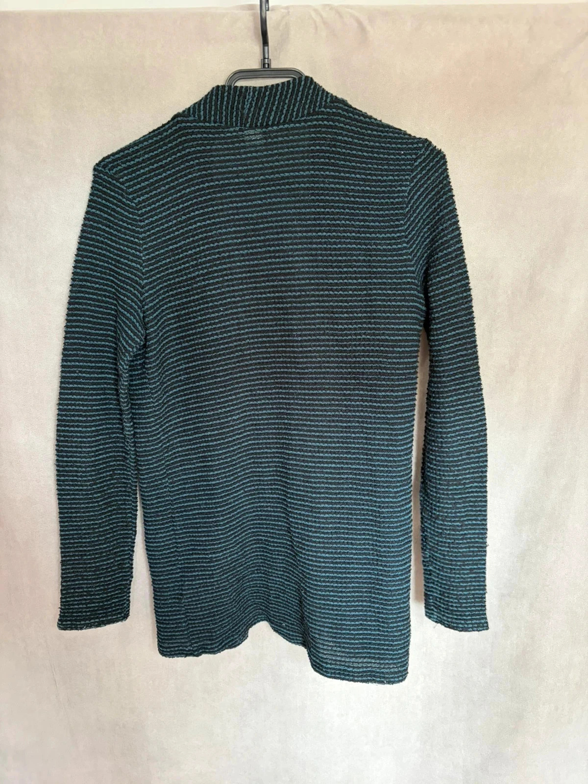 Cardigan preto e verde tamanho s – photo 3